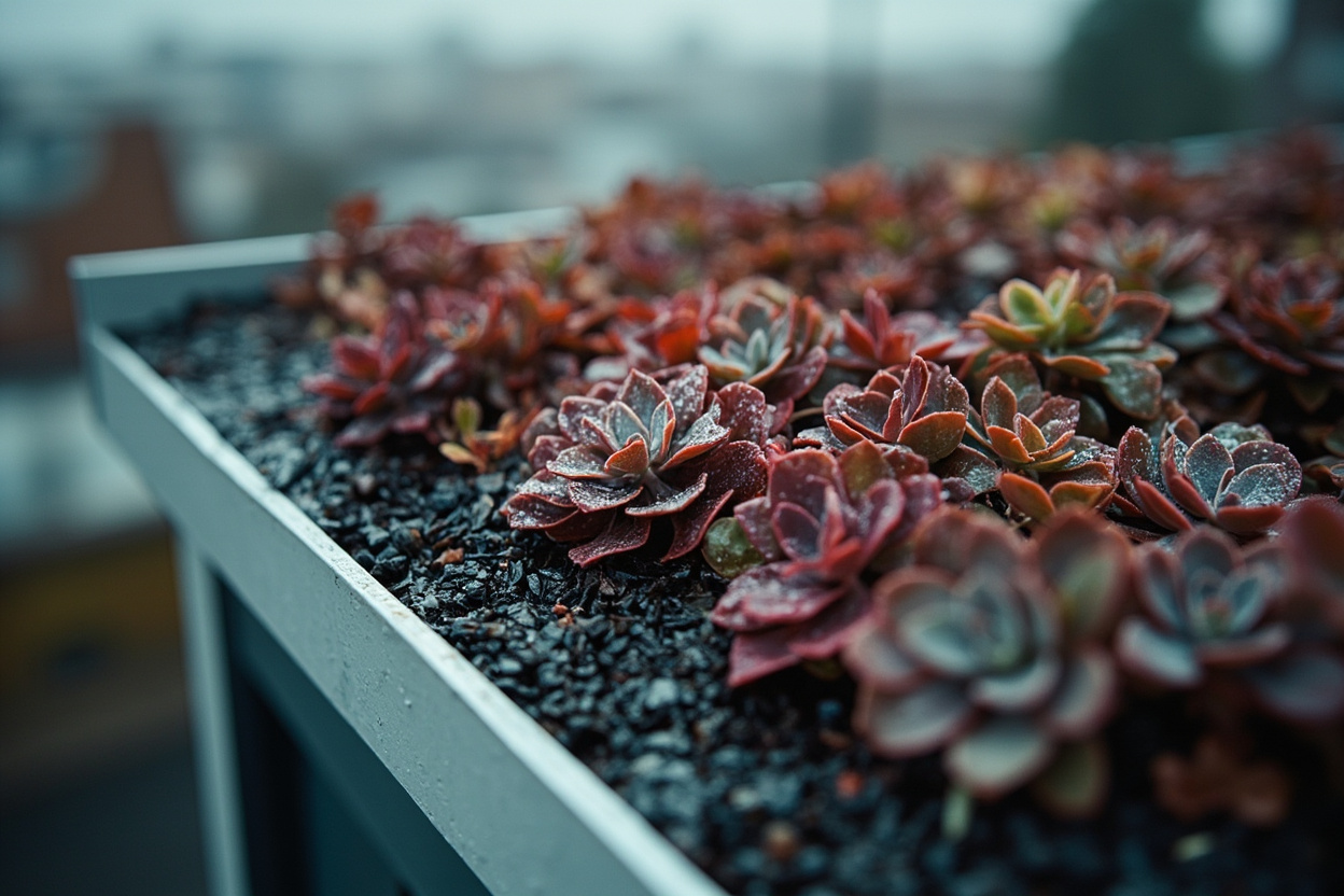 Sedum dak aanleggen